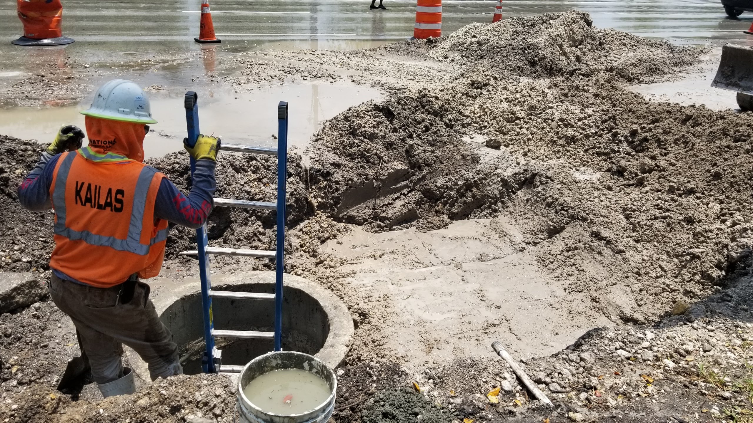 Underground utilities and drainage - Kailas Contractors